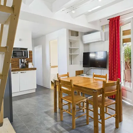 Duplex Climatise Avec Terrasse, 1 Chambre, Parking Prive, Proche - Fr-1-326-559 Marseillan (Herault)